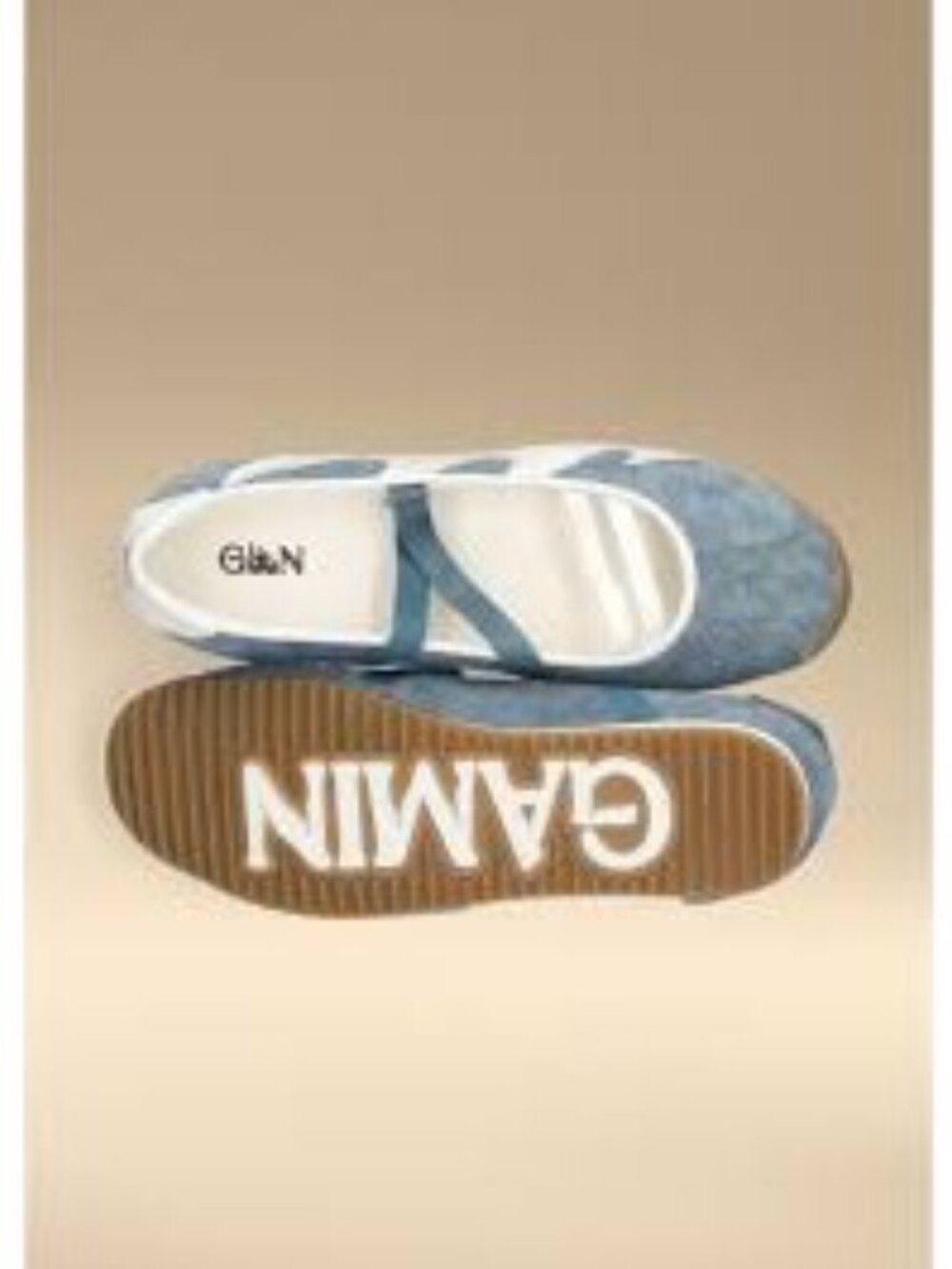 NWOB Bibi Lou Anthropologie Gamin Fierce Mary Jane Ballet Flat Sneakers Sz 39